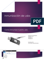 Inmunización de Usbs