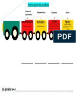 Tren de Acentuacion de Palabras