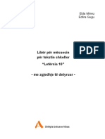 Liber Mesuesi Letersia10 Me Zgjedhje Albas PDF