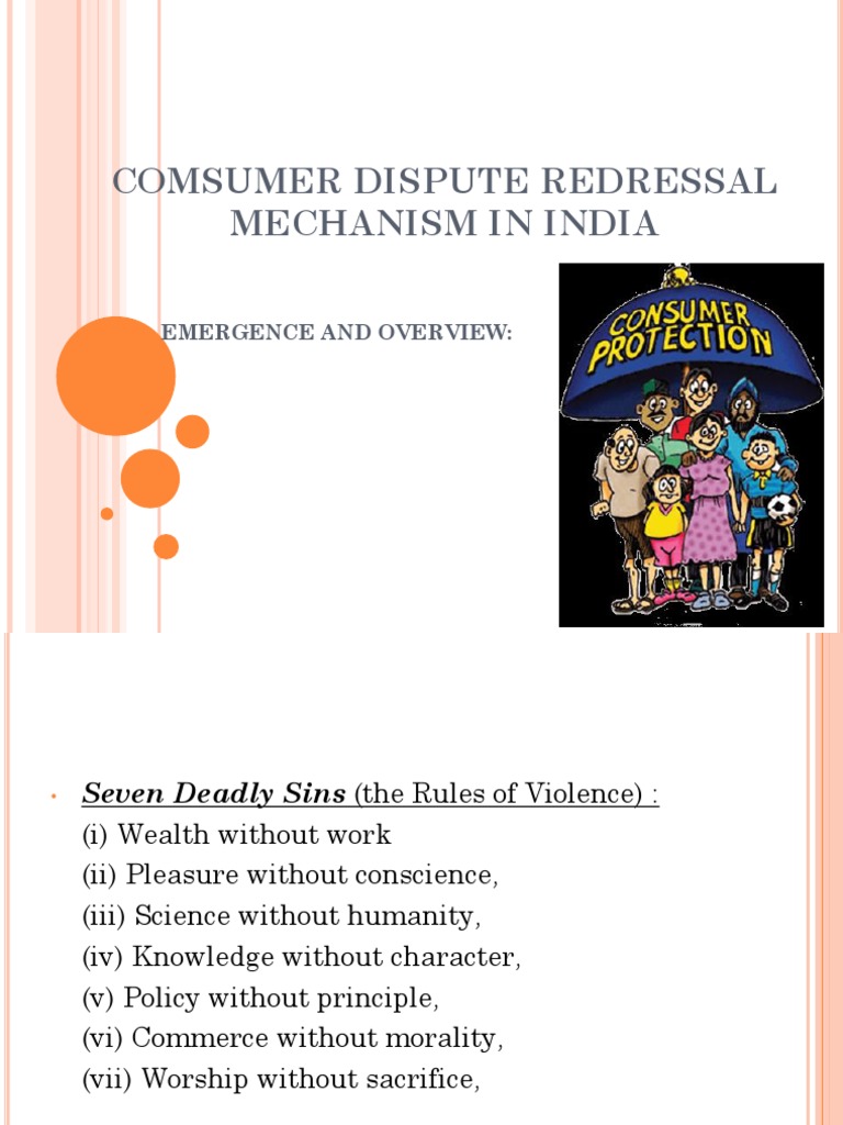 Consumer Grievance Redressal in India | PDF | Consumer Protection ...