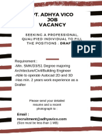 Pt. Adhya Vico JOB Vacancy