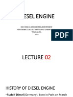 Diesel Engine: Mechanical Engineering Department Vocational College, Universitas Gadjah Mada Yogyakarta 2019