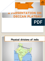 A Presentation On Deccan Plateau