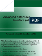 Advanced Extensible Interface (Axi)