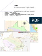 Plano de Ubicación de Una Carretera