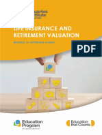 LifeInsRetirementValuation M15 AppraisalValues 181205