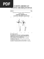 June 1999 North American Native Orchid Journal