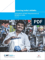 Financing India’s MSMEs: Estimation of Debt Requirement