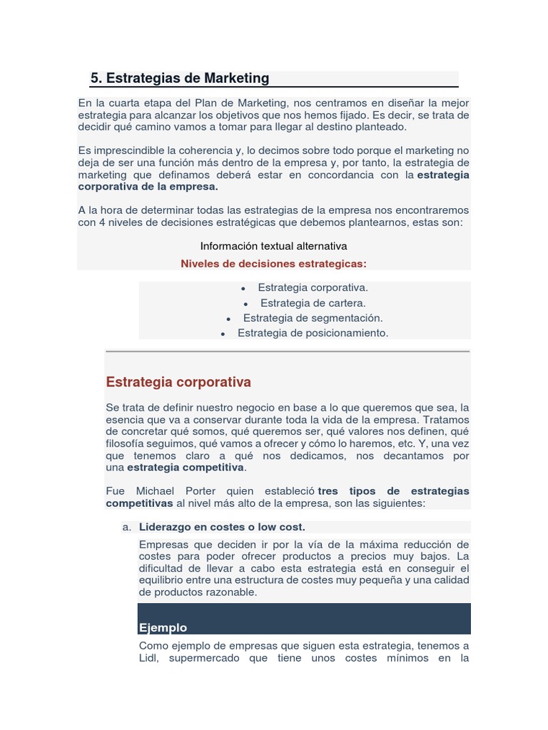 Estrategias Clave en Marketing Empresarial | PDF | Marketing | Hotel