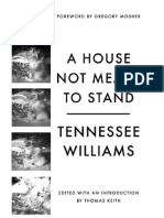 A House Not Meant To Stand, de Tennessee Williams