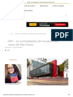 Curiosidades Sobre o Museu MASP