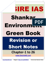 Shankar IAS Environment Revision Notes