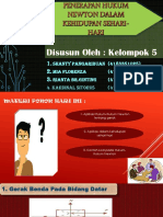 Penerapan Hukum Newton Kel 5 Pert 3