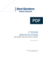 Best Western IT Room Specifications Guide