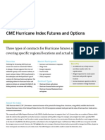 Cme Hurricane Index Futures and Options