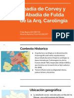 Abadía de Corvey y La Abadía de Fulda de La Arq. Carolingia