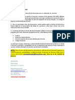 Proceso Facturacion Servicios 2019