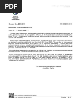 Resolución de la jueza sobre recursos de inconstitucionalidad