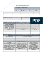 Gestión de costos del proyecto