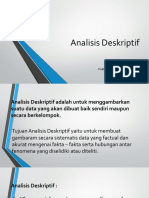 Analisis Deskriptif