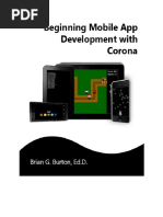 Beginning Mobile App Development With Corona