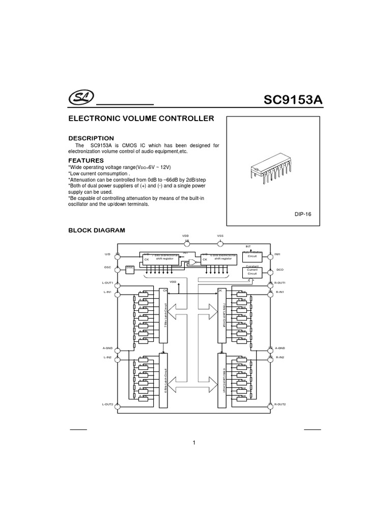SC9153A PDF Power Supply Electrical Circuits