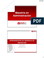 Herramienta de Gestión de Proyecto:Sesion 3 4 HGP 2019 02