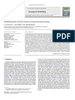 Modelling Plant Species Richness Using Functional Groups PDF