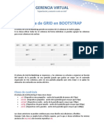 Sistema de Grid en Bootstrap