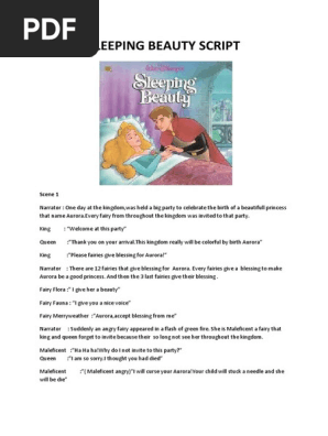 DRAMA SLEEPING BEAUTY