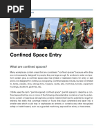 Confined Space Training | PDF | Personal Protective Equipment | Safety