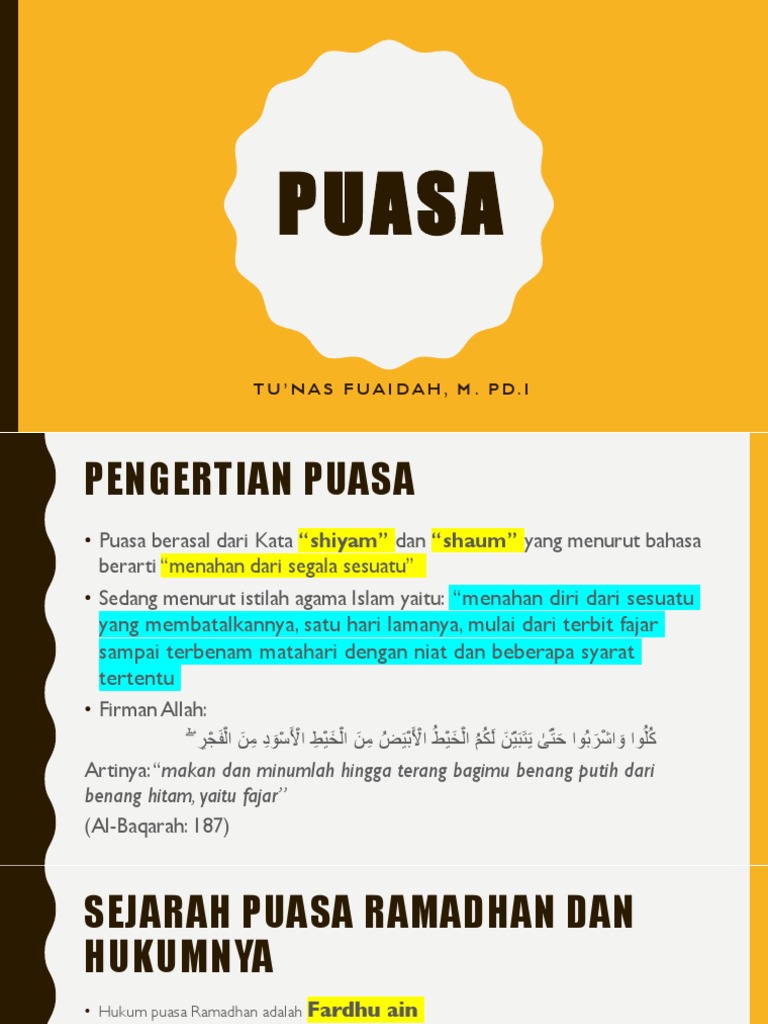 Puasa Pondok Ramadhan Pdf
