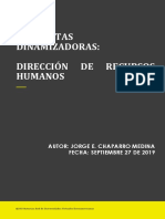 Preguntas Dinamizadoras Unidad 1 Asignatura Dirección de Recursos Humanos