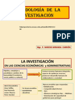 Metodología de La Investigación 