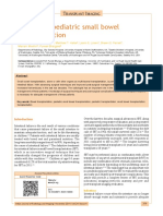 Imaging in Pediatric Small Bowel Transplantation: Ransplant Maging