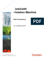 Tankcell® Flotation Machine: Bolt Connections