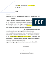 Carta a Los Expertos[1]