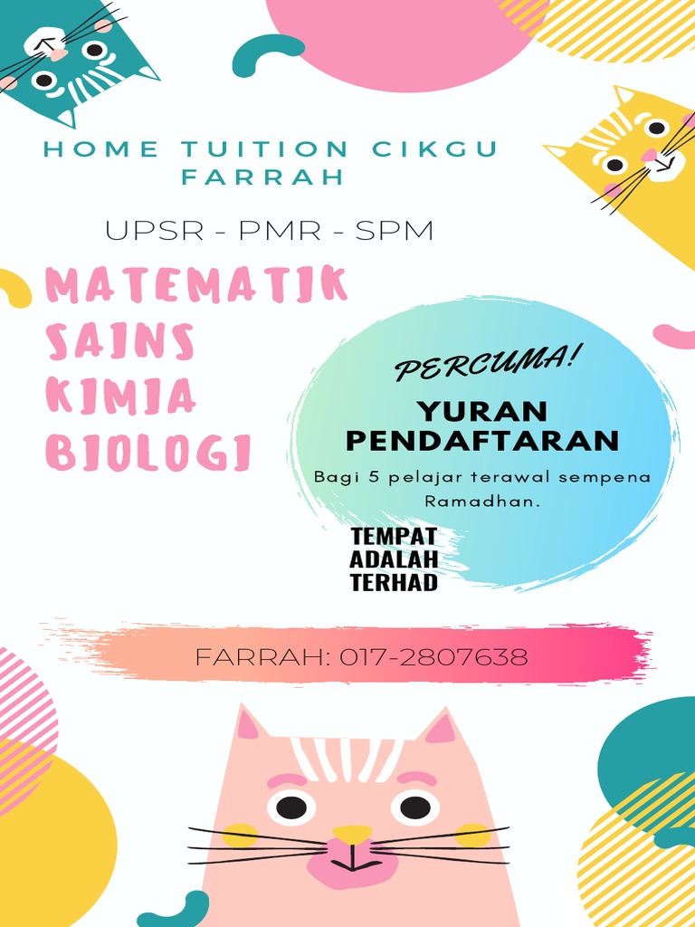Contoh Iklan Tutor Pdf