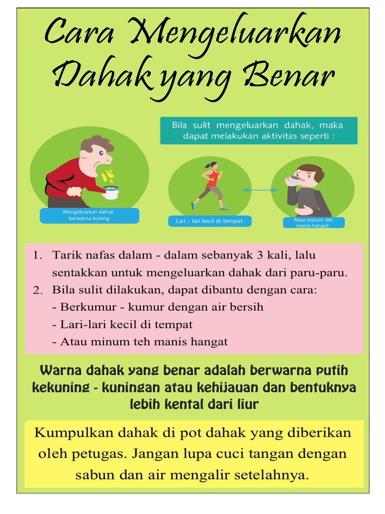 Cara Mengeluarkan Dahak Yang Benar PDF