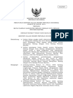 Permendagri No. 98 Tahun 2014 Tentang Batas Daerah Kabupaten Serang Dengan Kota Serang Provinsi Banten