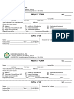 Request Form: Liceo de Buenavista, Inc