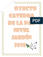 Proyecto Catedra de La Paz Nivel Jardín