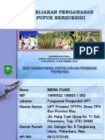 Kebijakan Pupuk Perindag Riau 2019