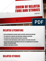 Related Literature and Studies Review