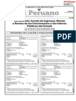 Diario Oficial El Peruano Declaraciones 2019-07-09
