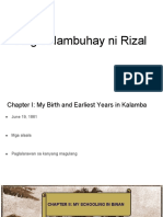 Talambuhay Ni Rizal