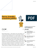 Fuerza Armada y Transición Política