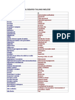 Glossary Italian English