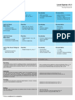 Level Opener A1.1: Common European Framework of Reference A Student Can