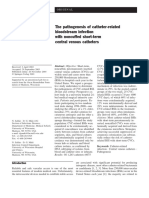 The Pathogenesis of Catheter Related Bloodstream Infection With Noncuffed... SAFDAR MAKI